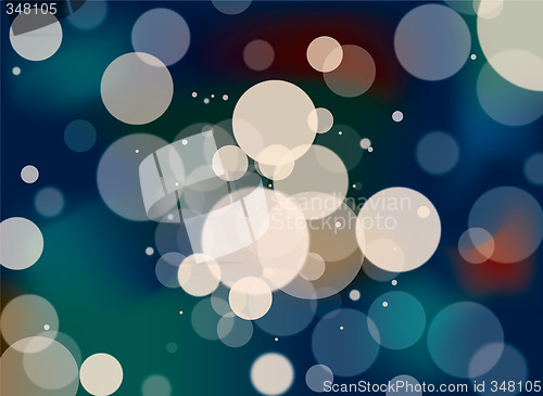 Image of bubble blur blue