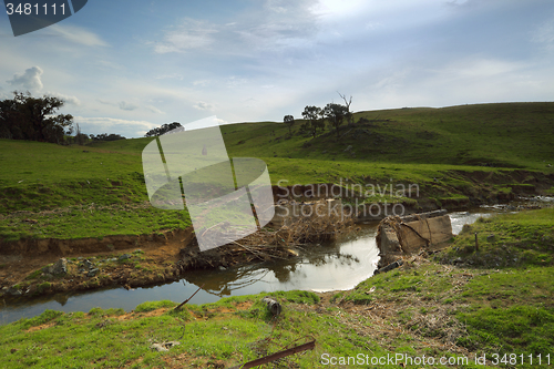 Image of Old bridge at Millomolong Limestone Creek