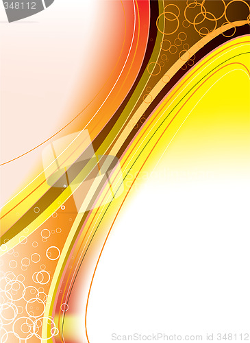 Image of orange mist