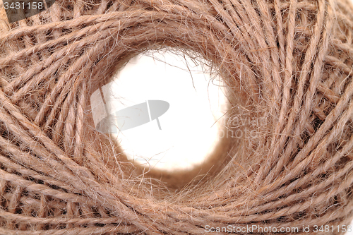 Image of natural rope background