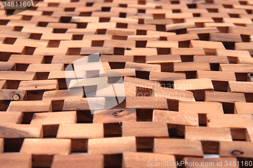 Image of wooden cubes texture