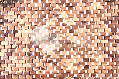 Image of wooden cubes texture
