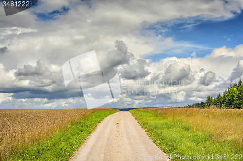 Image of Path in landscape Franconia
