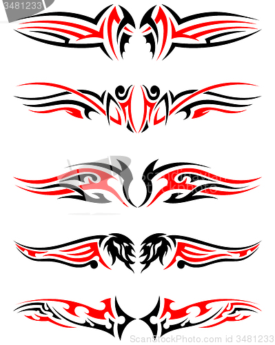 Image of Setof Tribal Tattoos