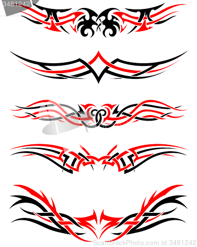 Image of Setof Tribal Tattoos