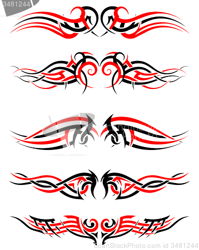 Image of Setof Tribal Tattoos