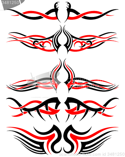 Image of Setof Tribal Tattoos