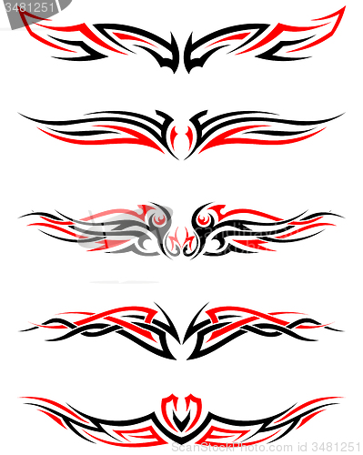 Image of Setof Tribal Tattoos