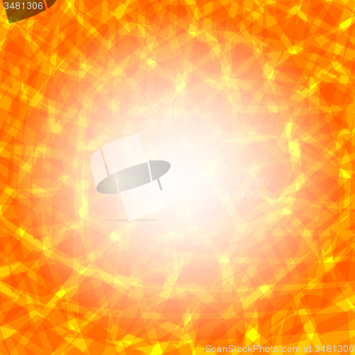Image of Abstract Orange Pattern