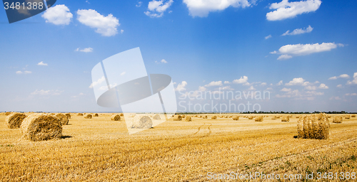 Image of straw stack  