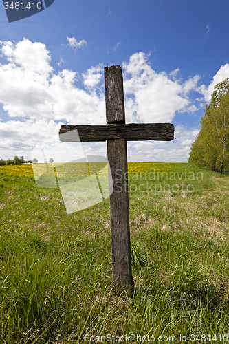 Image of wooden cross  
