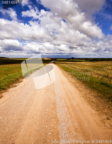 Image of the rural road  