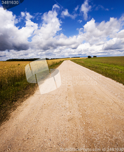 Image of the rural road  