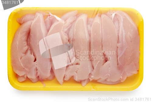 Image of chicken meat package