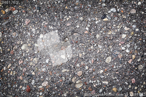 Image of asphalt texture macro