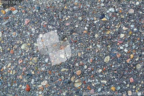 Image of asphalt texture macro