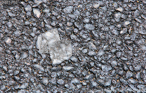 Image of asphalt texture macro