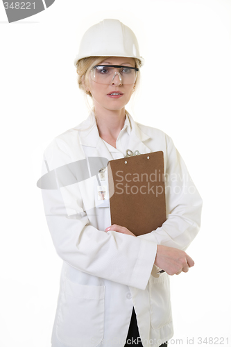 Image of Lady scientific engineer