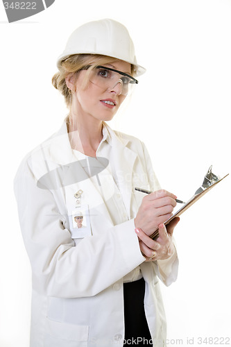 Image of Lady science engineer