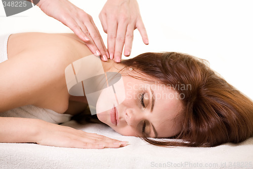 Image of Having a massage