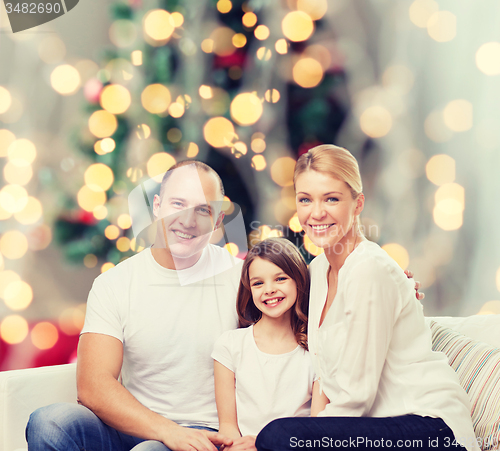 Image of happy family at home
