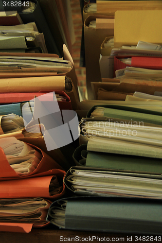 Image of Stacked office files