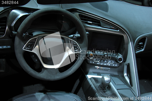 Image of Modern car interior