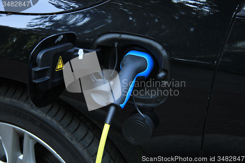 Image of Hybrid car recharge