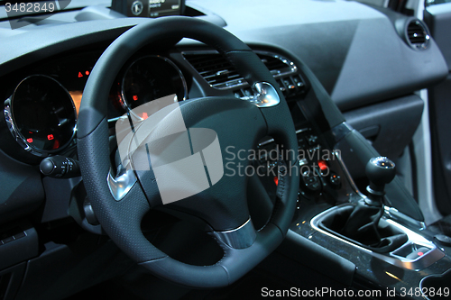 Image of Modern car interior