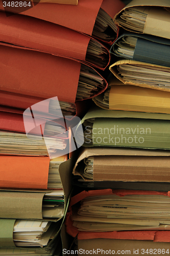 Image of Pile of files