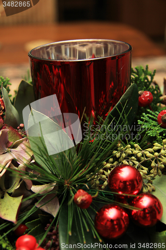 Image of Christmas centerpiece