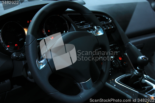 Image of Modern car interior