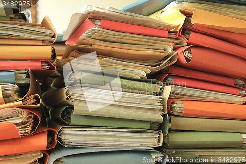 Image of Pile of files