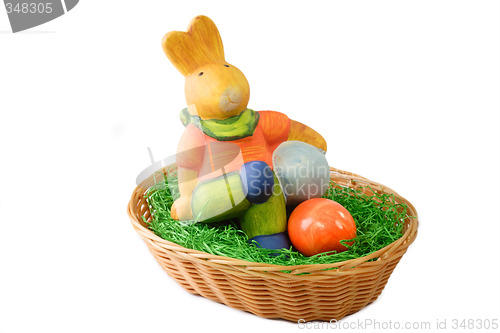 Image of Colorful easter decoration