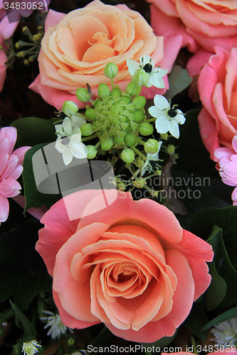 Image of Pink Bridal Flowers