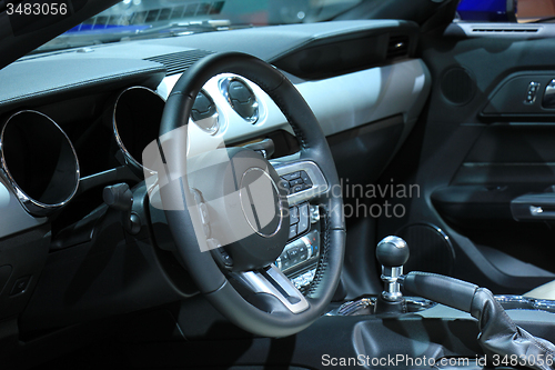 Image of Modern car interior