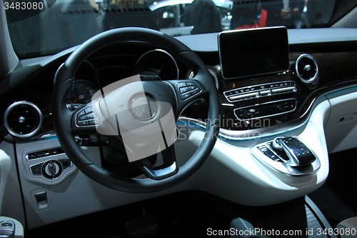 Image of Modern car interior