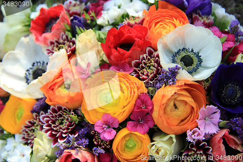 Image of Spring bouquet in bright colors