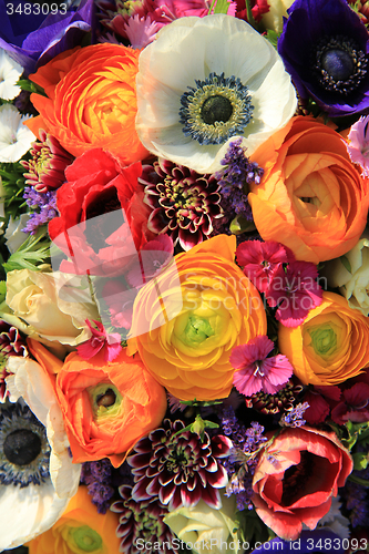 Image of Spring bouquet in bright colors