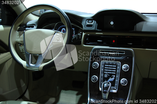 Image of Modern car interior