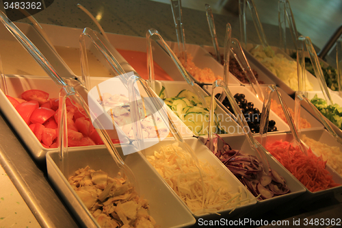 Image of salad buffet