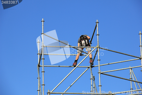 Image of Scaffolding workers