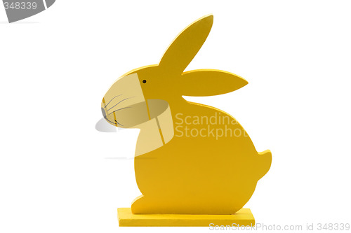 Image of Wooden easter bunny