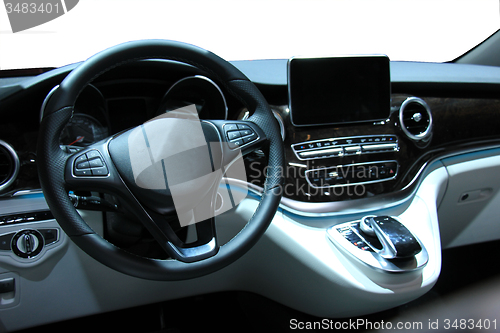 Image of Modern car interior