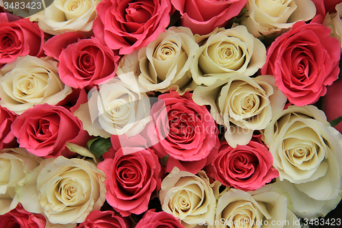 Image of Bridal arrangement in pink and white