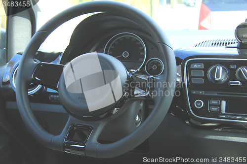 Image of Modern car interior