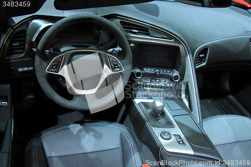 Image of Modern car interior