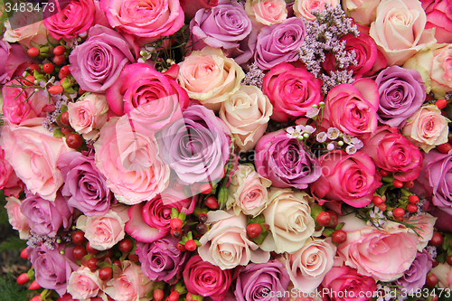 Image of Pastel wedding flowers