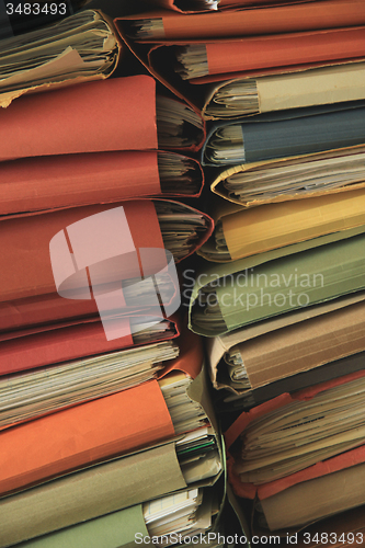 Image of Stacked office files