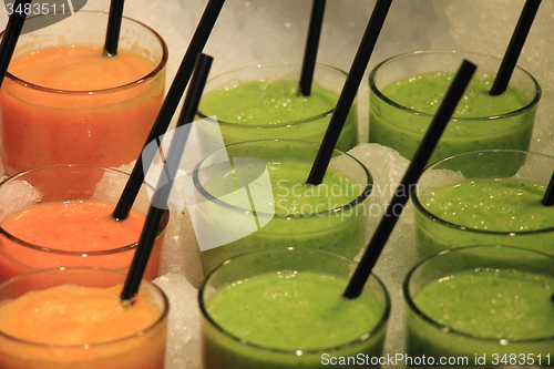 Image of Smoothies on ice